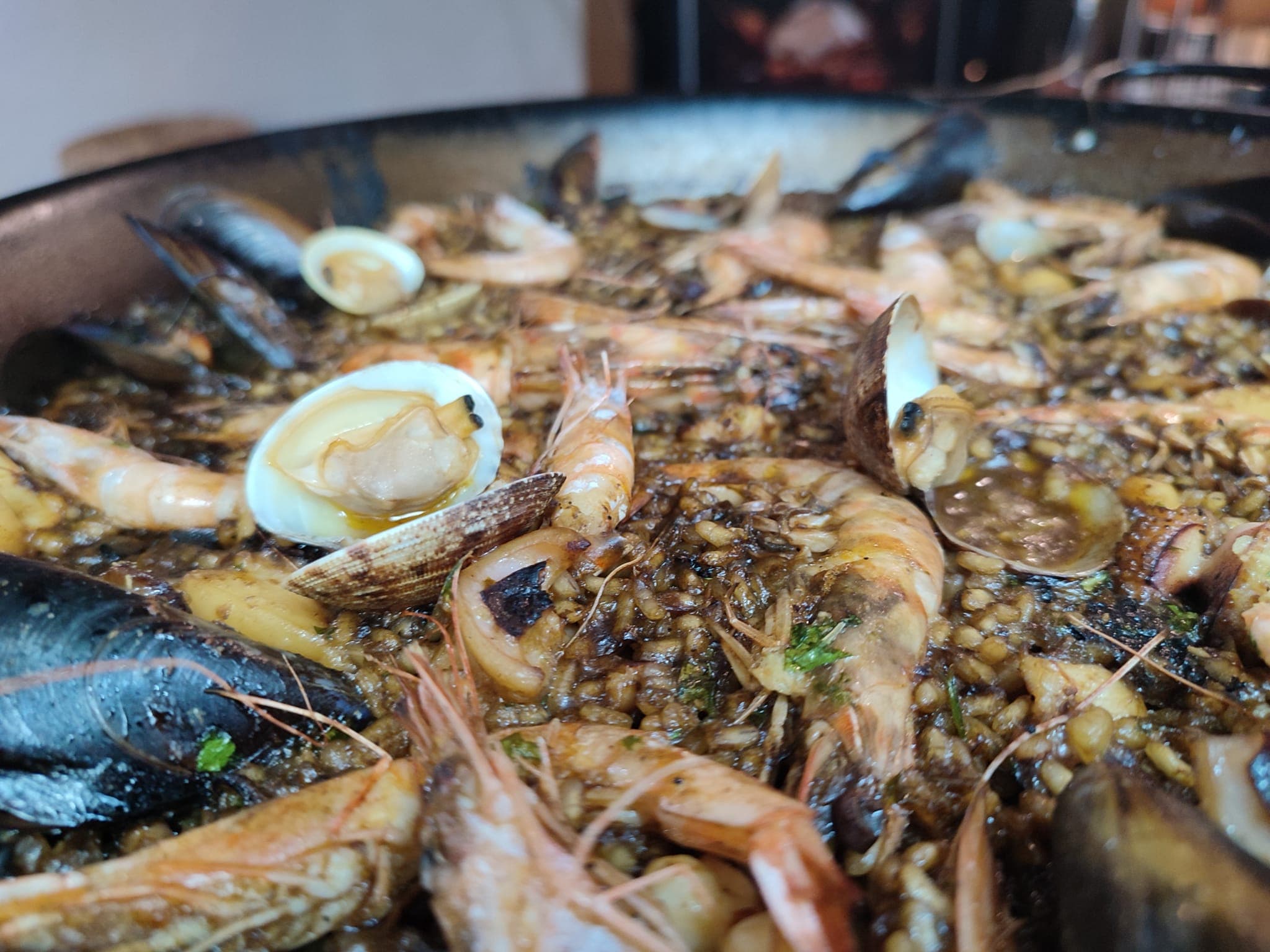 shrimp and eggs