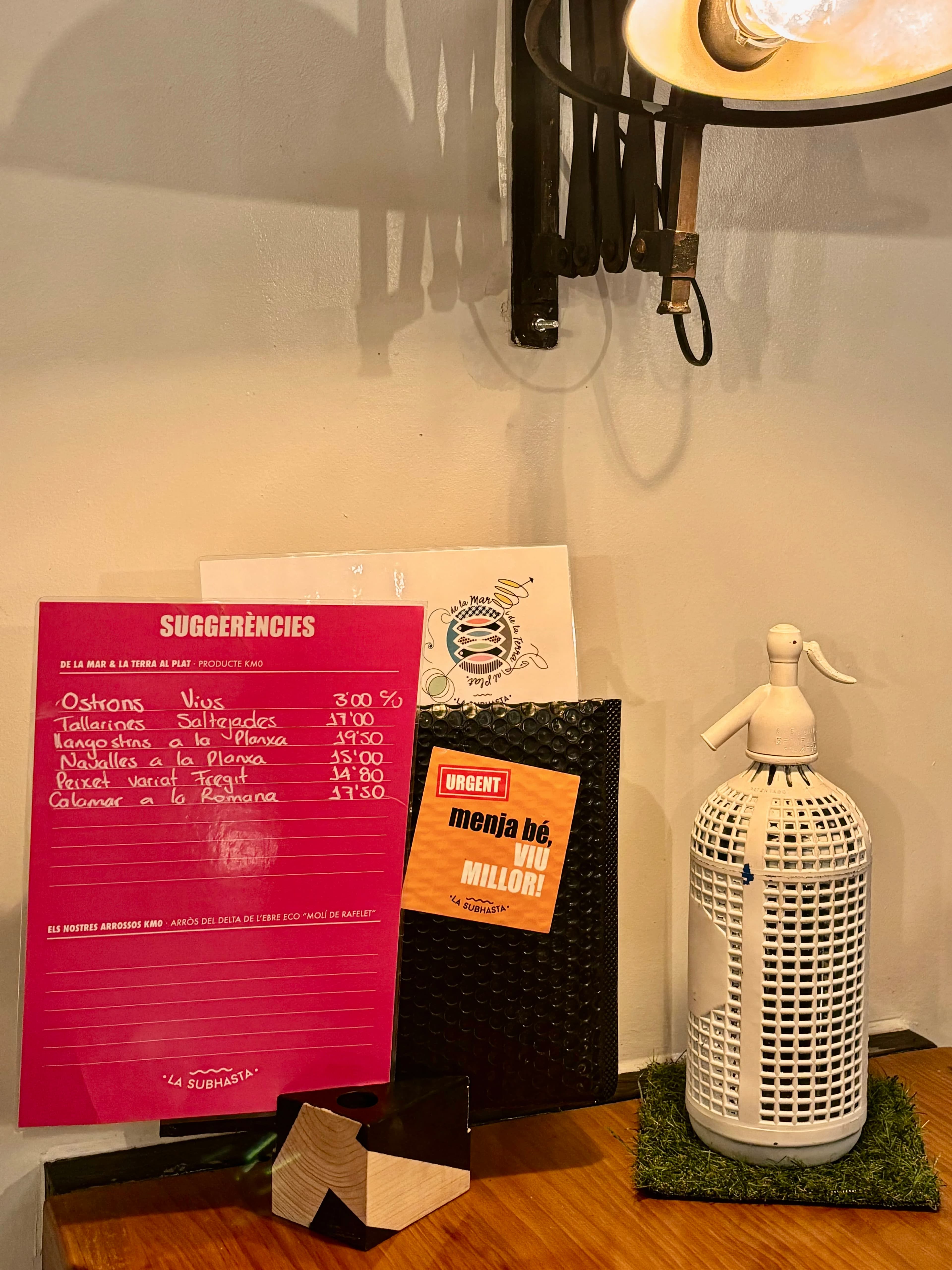 board menu