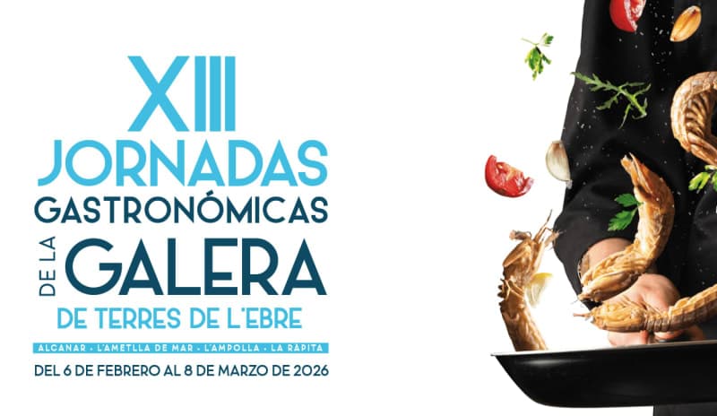 Jornades de la Galera 2026 a les Terres de l’Ebre – Menú especial a La Subhasta