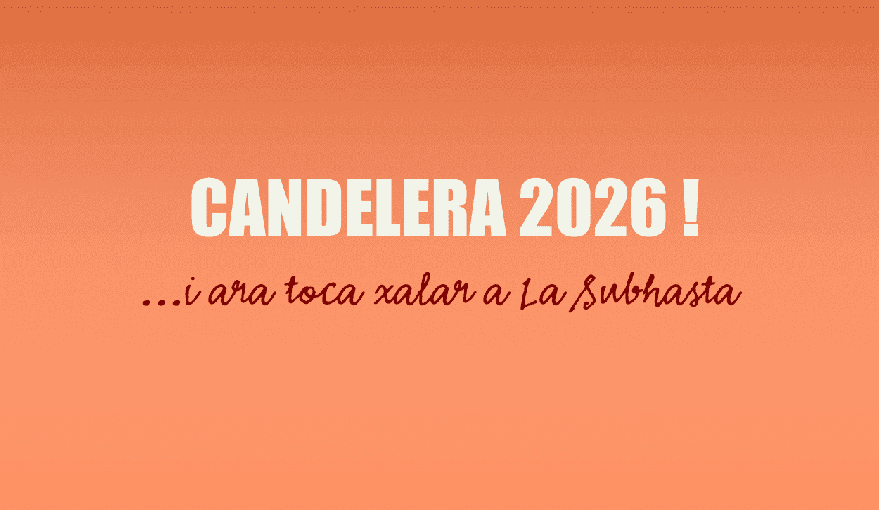 La Candelera 2026 est là : fête, tradition et bonne table à La Subhasta